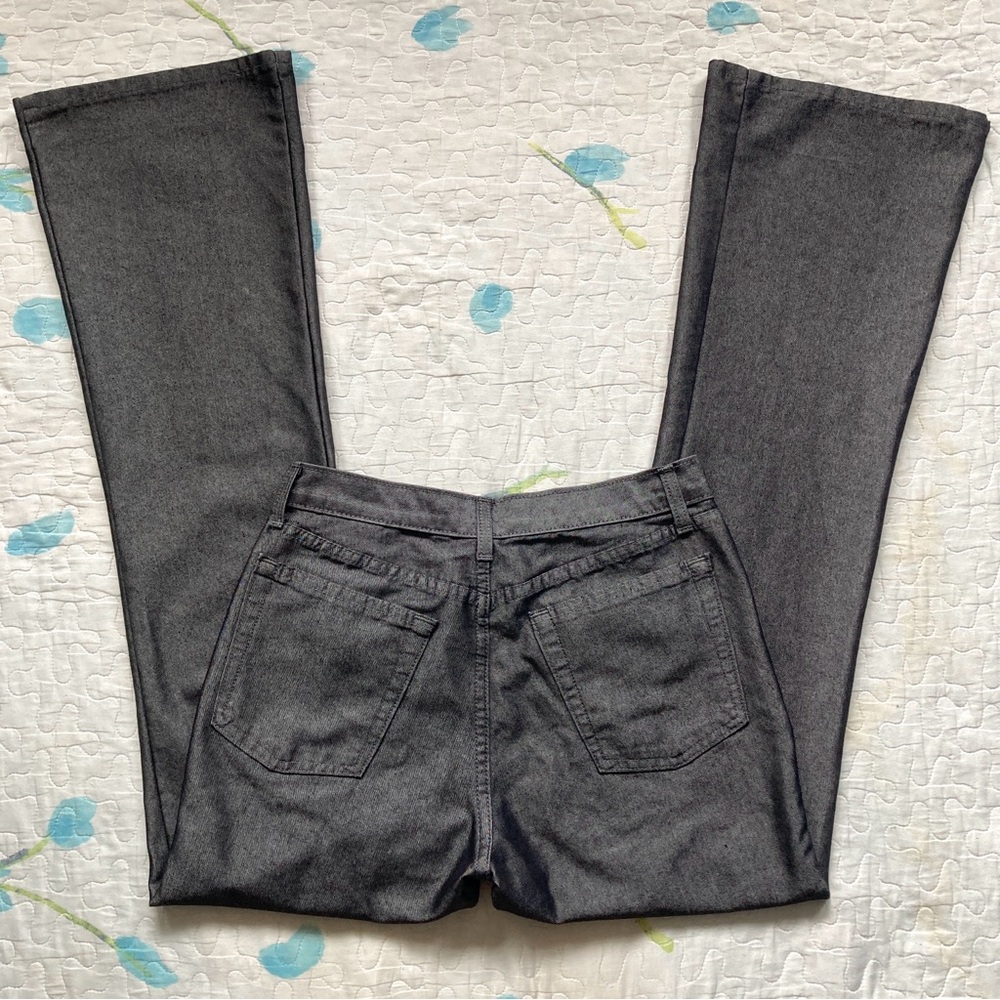 Vintage 90s Silver Flared Pants 🪙 - Picture 3 of 7